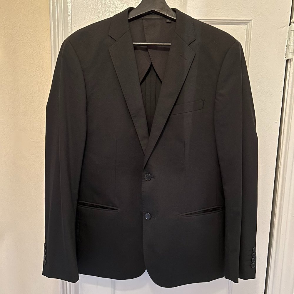 Uniqlo Slim wool suit (M) with matching dress pants 32x32